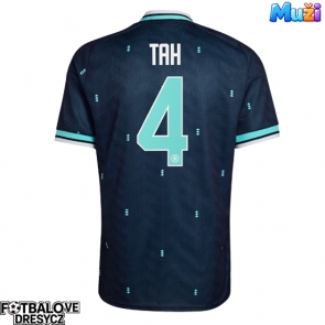 Německo Jonathan Tah #4 Venkovní Dres MS 2026 Krátký Rukáv